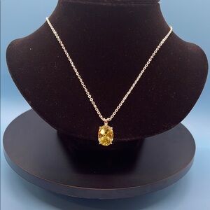 #P39 Elegant Green  Pendant Necklace